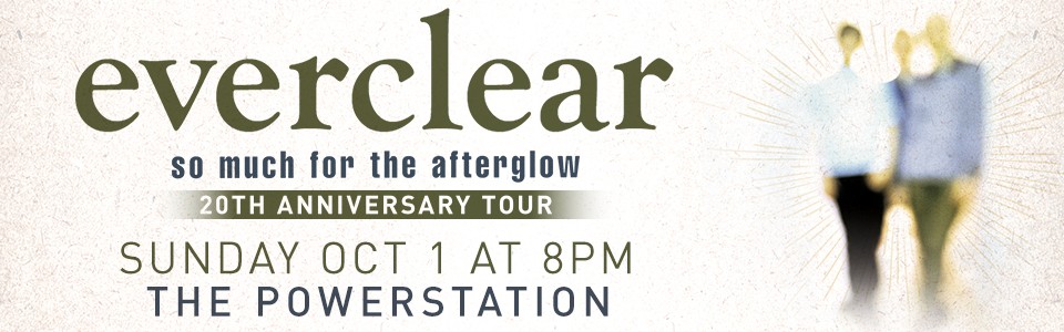 EVERCLEAR - So Much for the Afterglow 20th Anniversary Tour