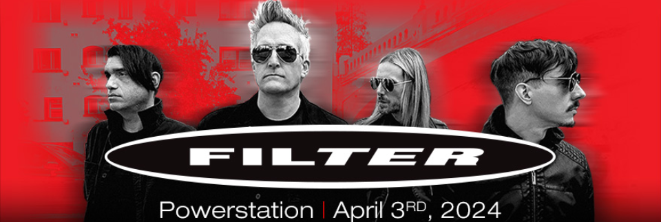 FILTER - THE ALGORITHM WORLD TOUR support Black Smoke Trigger (NZ)