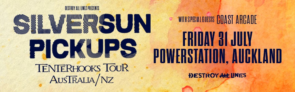 Silversun Pickups Tenterhooks AUS / NZ Tour