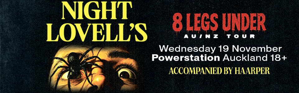 Night Lovell (CA) New Zealand Tour with Haarper (USA)